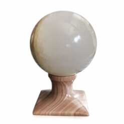 sfera-scultura-tavolo-onice-bianco-sphere-sculpture-white-onyx-cosebelleantichemoderne