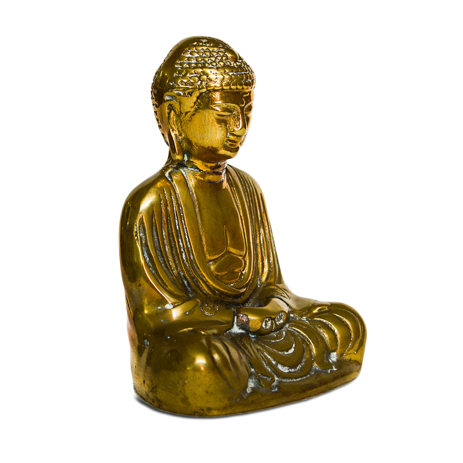 Pevfeciy Statua di Buddha Grande Ornamento di Buddha Statua di Buddha  Giardino Amore libertà Ottimista Positivo Casa Cortile Sala da tè Ornamento