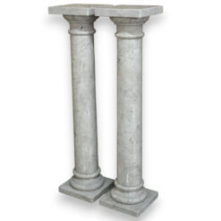 coppia-di-colonne-in-marmo-arabescato-orobico-cosebelleantichemoderne