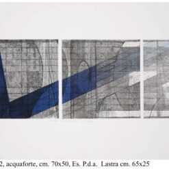 aller-2012-acquaforte-blu-Stampa-Unica-da-Parete-Originale-Opera-dArte-Collezionismo-Design-