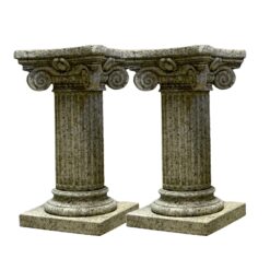 coppia-colonne-in-Marmo-con-capitello-H-77-cm-cosebelleantichemoderne1