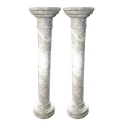 coppia-colonne-marmo-calcatta-antique-marble-cosebelleantichemoderne